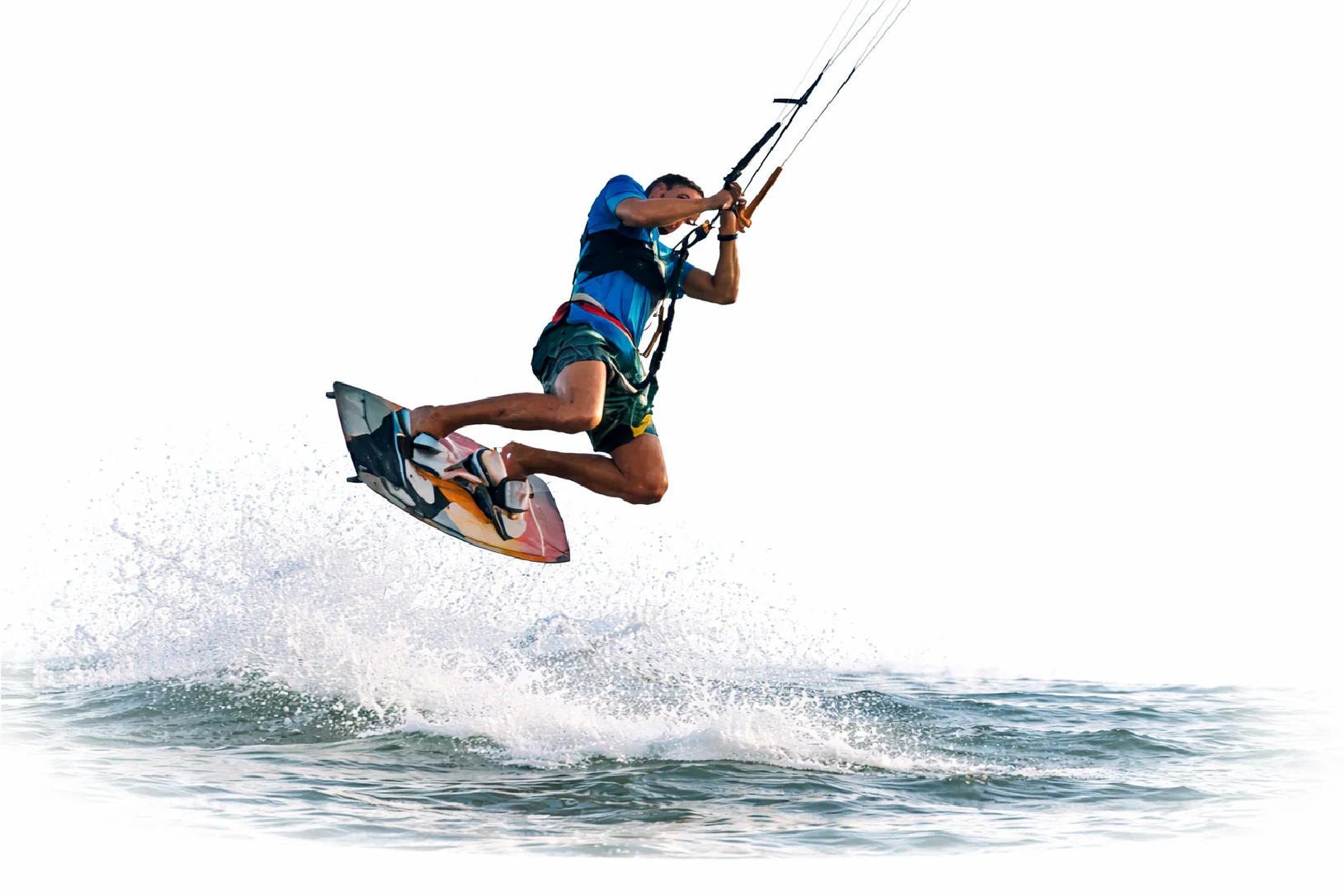 Young kitesurfer representing Legends Academy